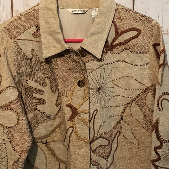 New Laura Ashley Embroidered Jacket - Picture 2 of 7